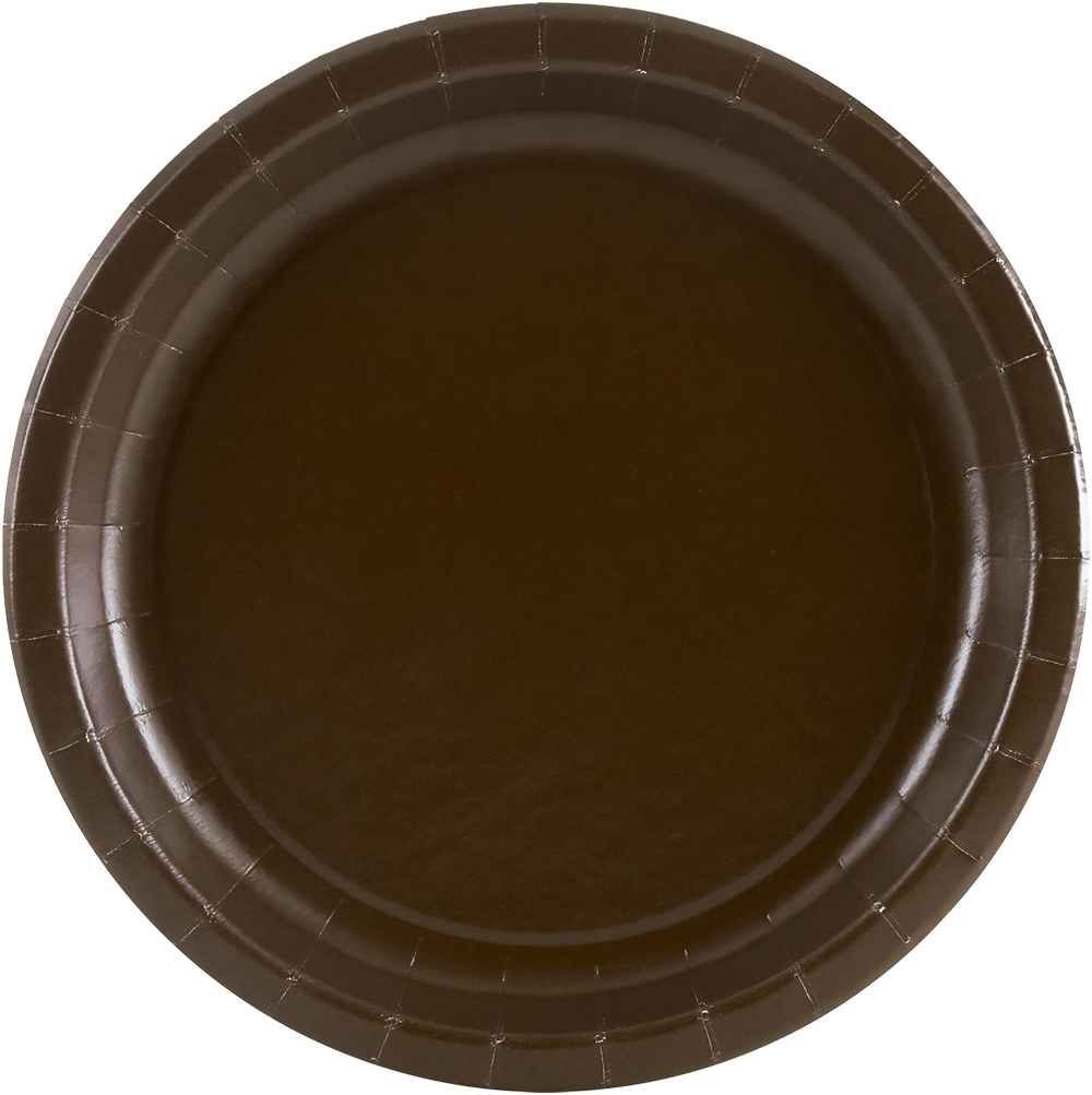 Coffee Brown Dinner Plate 24ct AMZ+