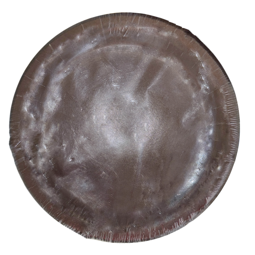 Chocolate Brown 7&quot; Round Paper Plates 24ct AMZ+