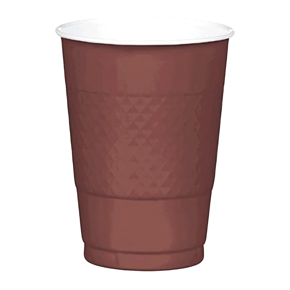 Mocha Brown Cups 16oz 20ct