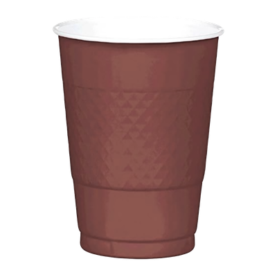 Mocha Brown Cups 16oz 20ct