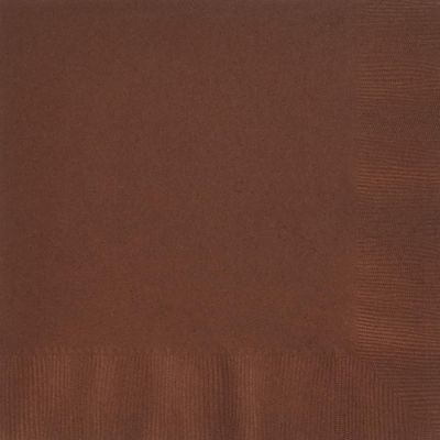 Mocha Brown 3ply Dinner Napkin 20ct AMZ+