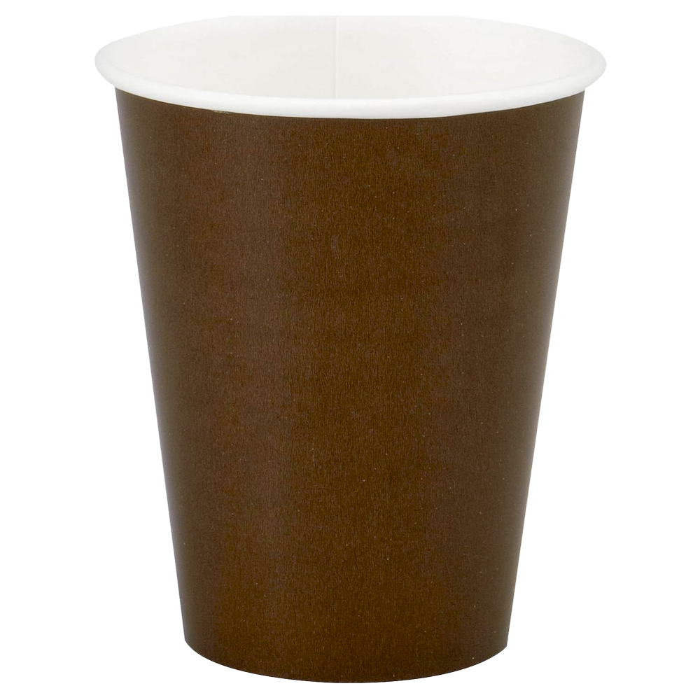 Mocha Brown  9oz Hot Cold Cup 24ct AMZ+