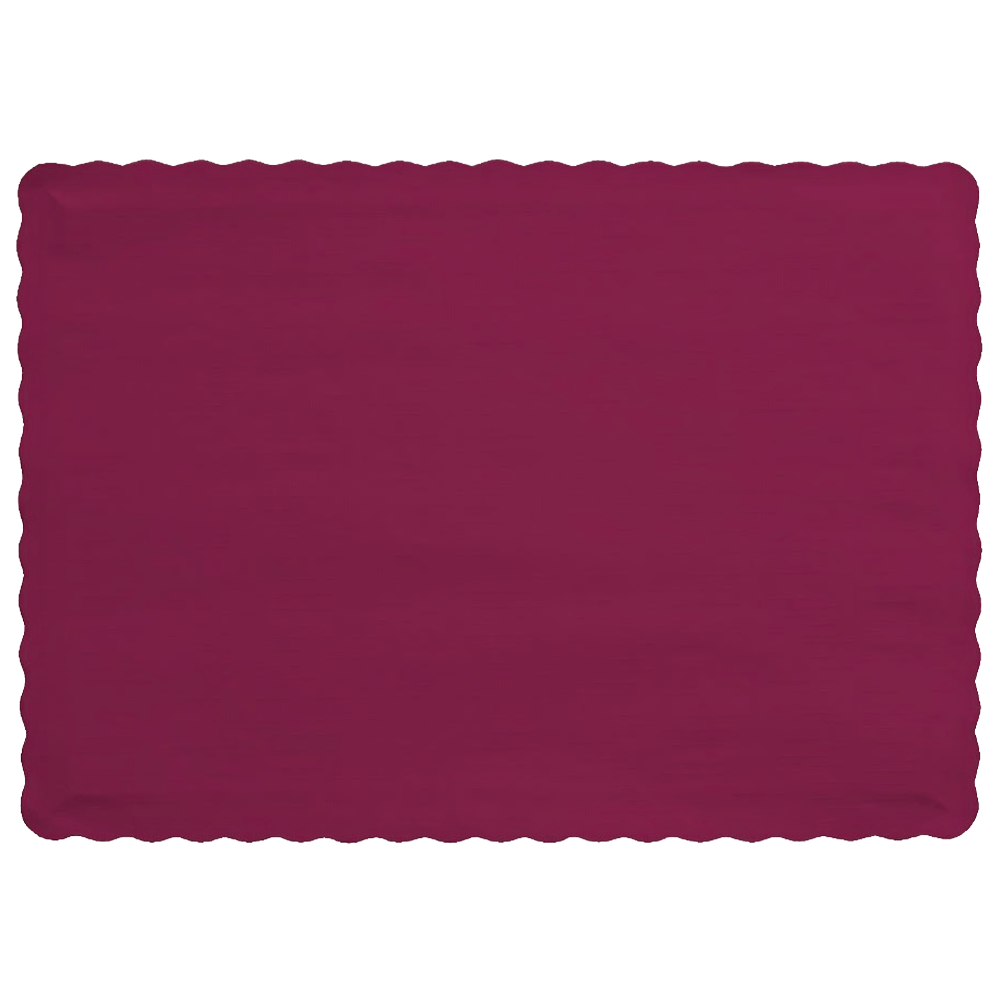 Burgundy 50ct Placemats AMZ+