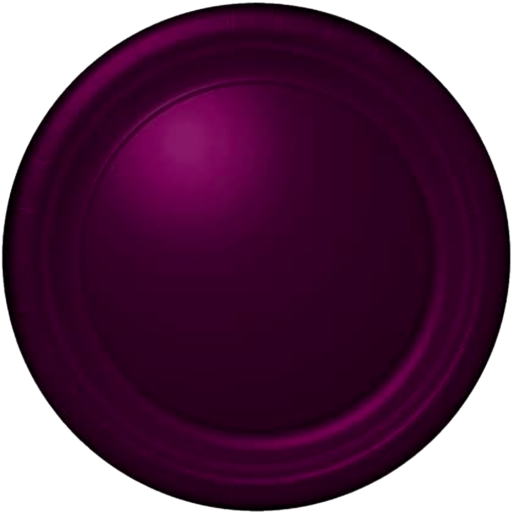 Wine 9&quot; Paper Dinner Plates 24ct+