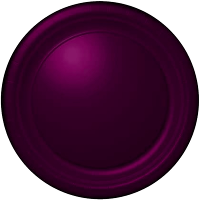 Wine 9&quot; Paper Dinner Plates 24ct+