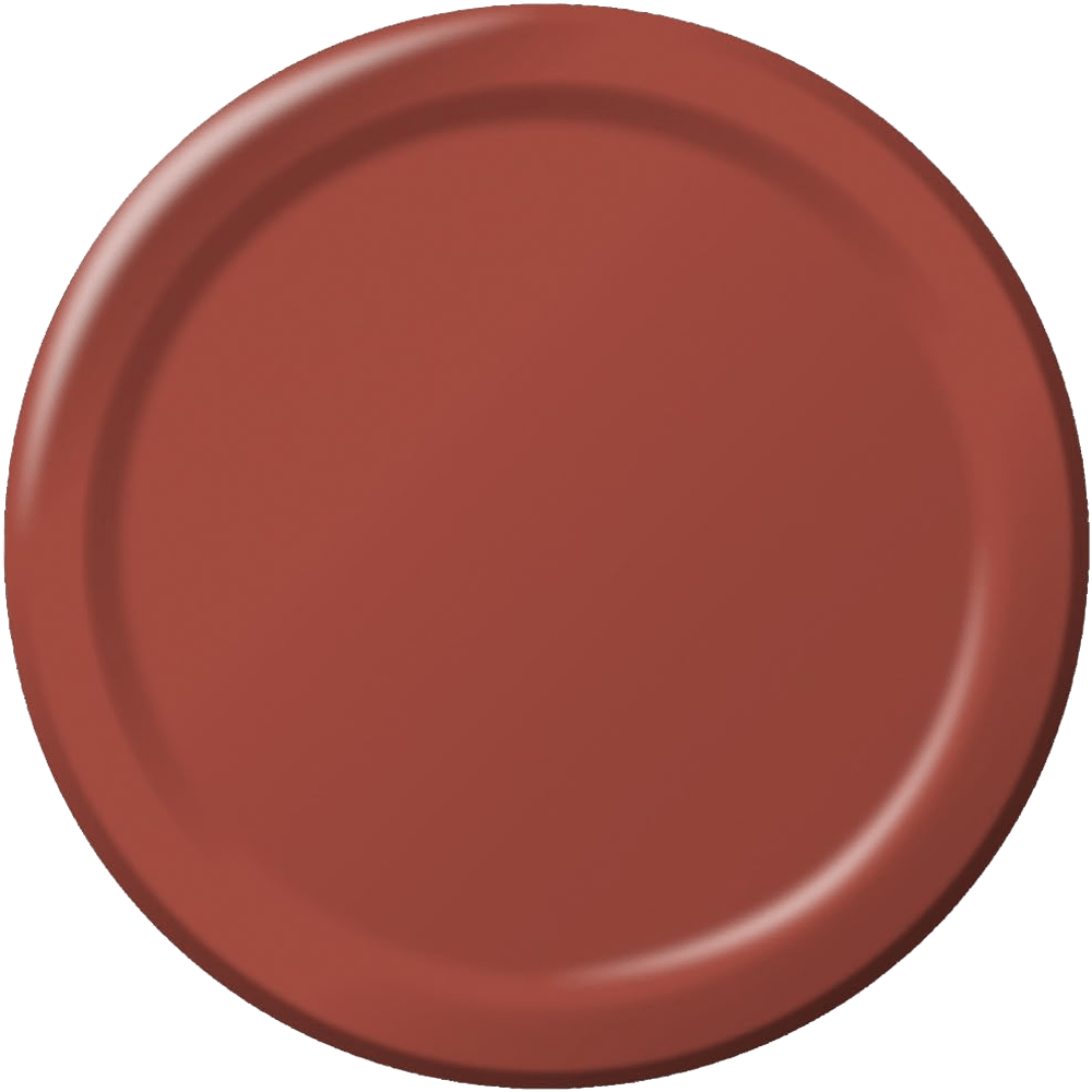 Pumpkin Plastic Dessert Plates 20ct AMZ+