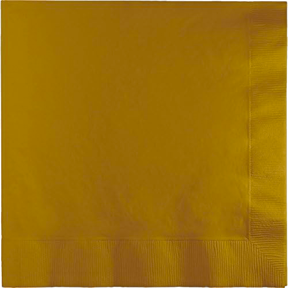 Glittering Gold 3ply Lunch Napkin 50ct AMZ+