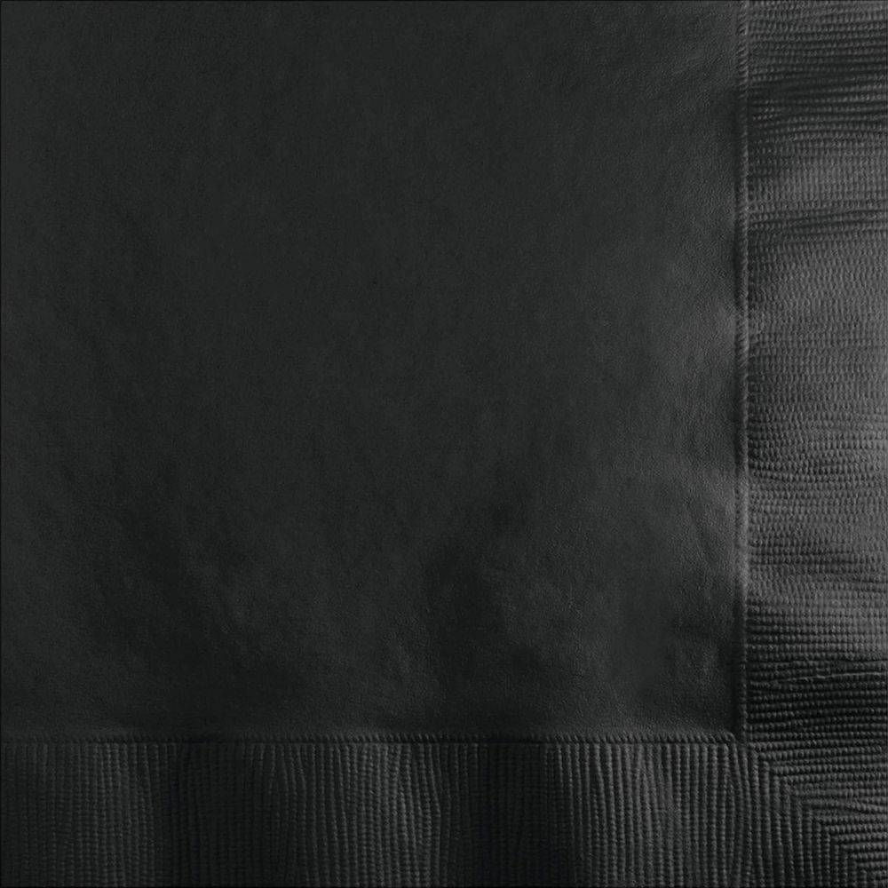 Black Velvet 3ply Lunch Napkins 50ct AMZ+