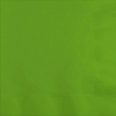 Fresh Lime 3ply Lunch Napkins 50ct AMZ+
