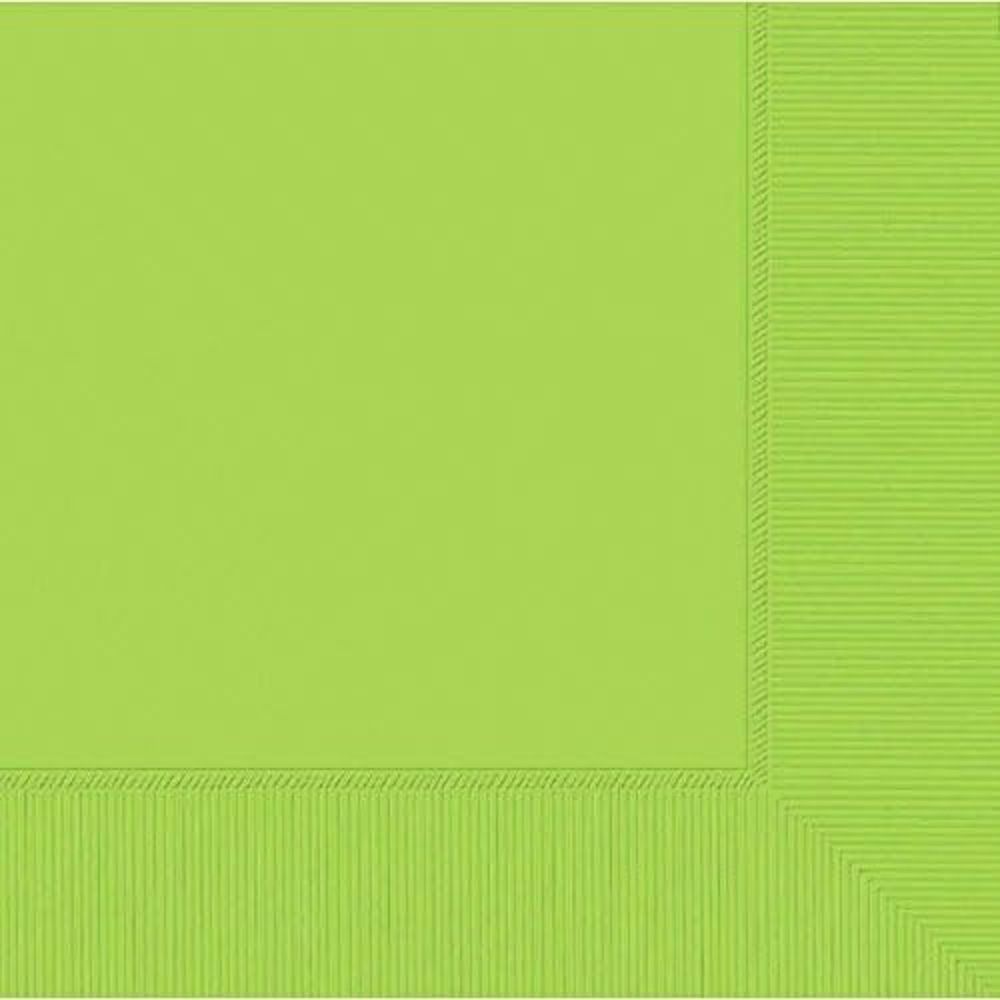 Fresh Lime 3ply Lunch Napkins 50ct AMZ+