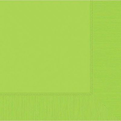 Fresh Lime 3ply Lunch Napkins 50ct AMZ+