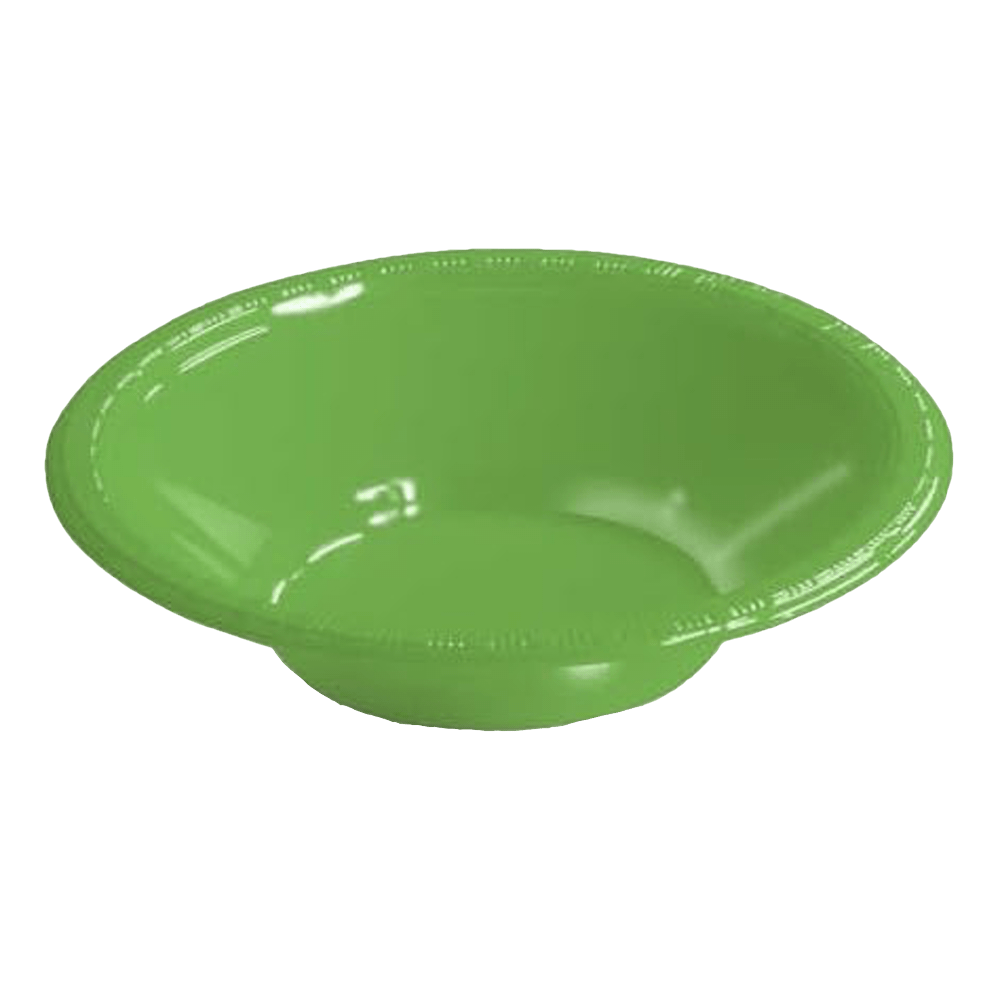 Citrus Green 12oz Plastic Bowl 12/20ct+
