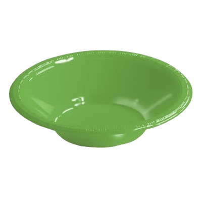 Citrus Green 12oz Plastic Bowl 12/20ct+