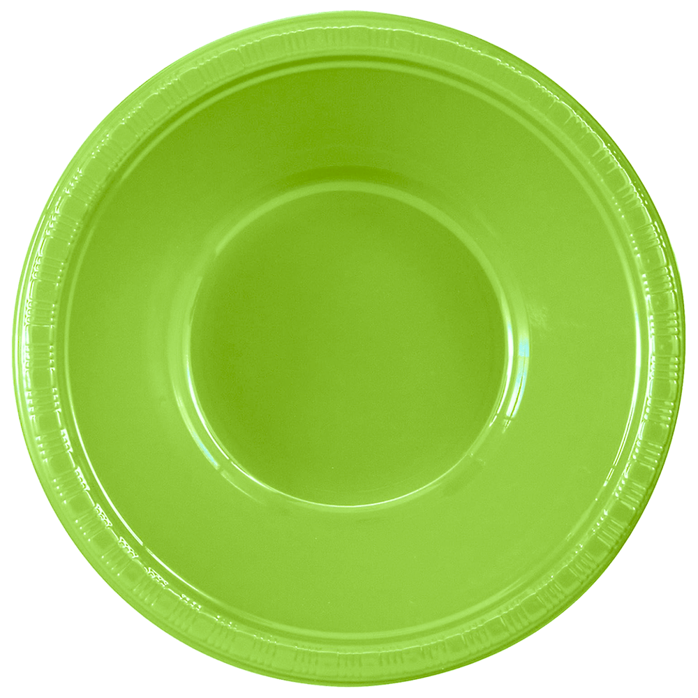 Fresh Lime 12oz Plastic Bowls 20ct AMZ+