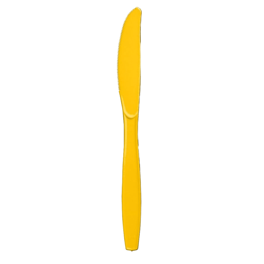 School Bus Yellow Knives 24ct+