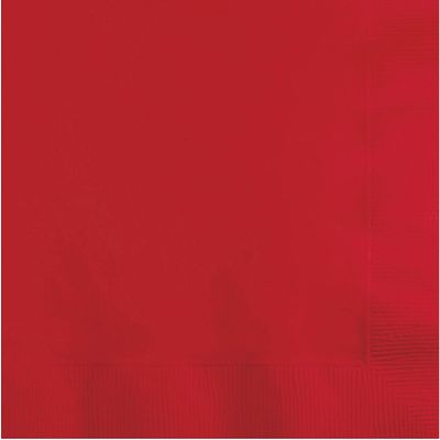 Classic Red 3ply Luncheon Napkins 50ct AMZ+