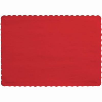 Classic Red Placemats 50ct+