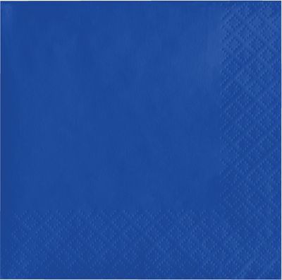 Cobalt Blue 3ply Beverage Napkins 50ct