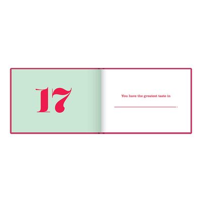 What I Love About You by Me Fill In Book+