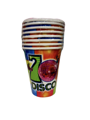 70's Disco Party 9 fl oz Cups+