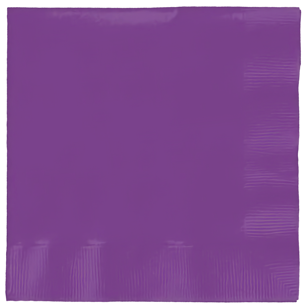 Purple 3ply Lunch Napkins 50ct+