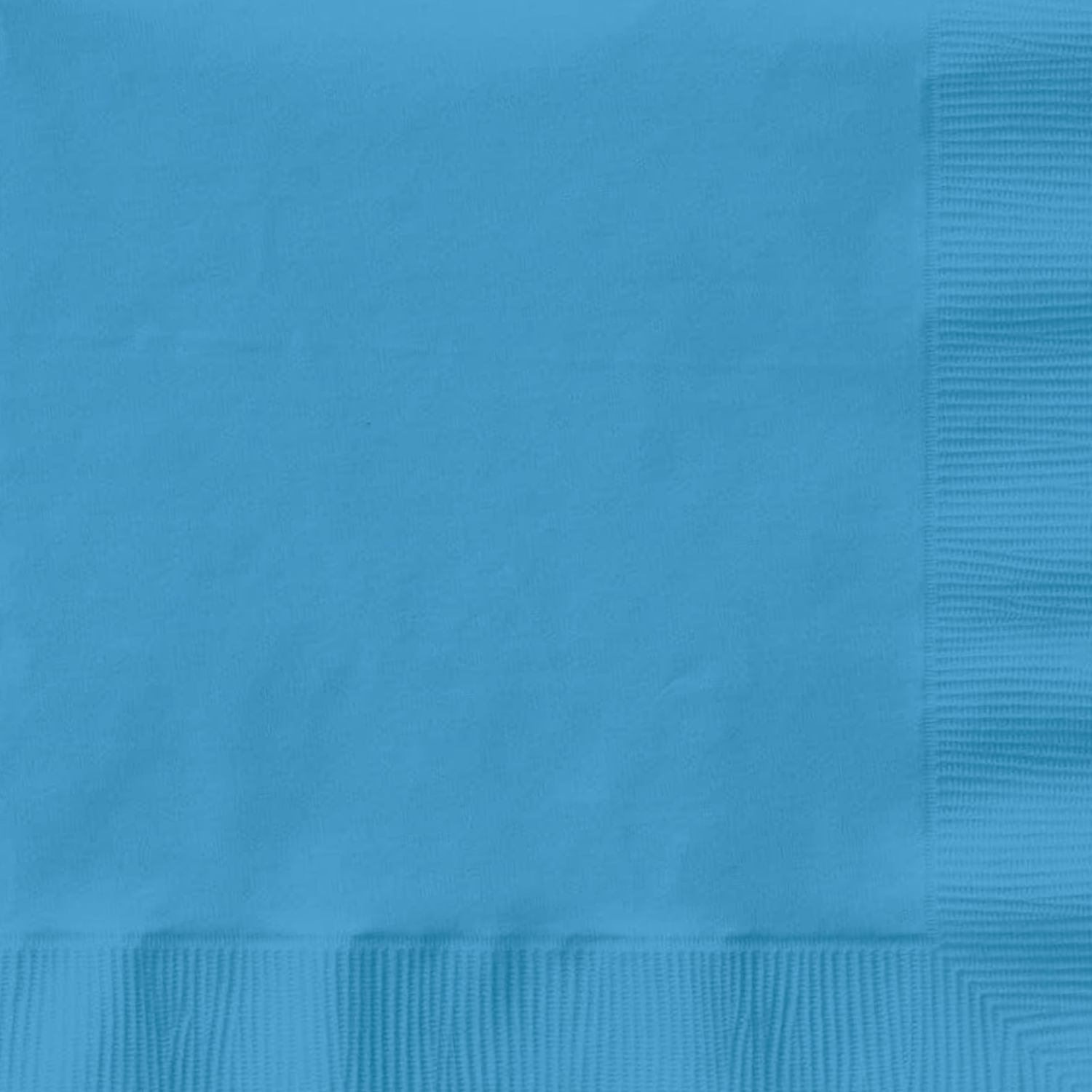 Caribbean Blue 3ply Napkin 16ct+