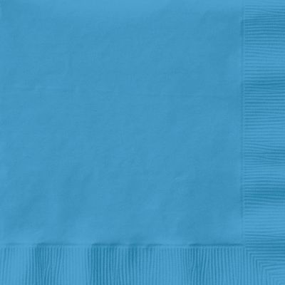 Caribbean Blue 3ply Napkin 16ct+