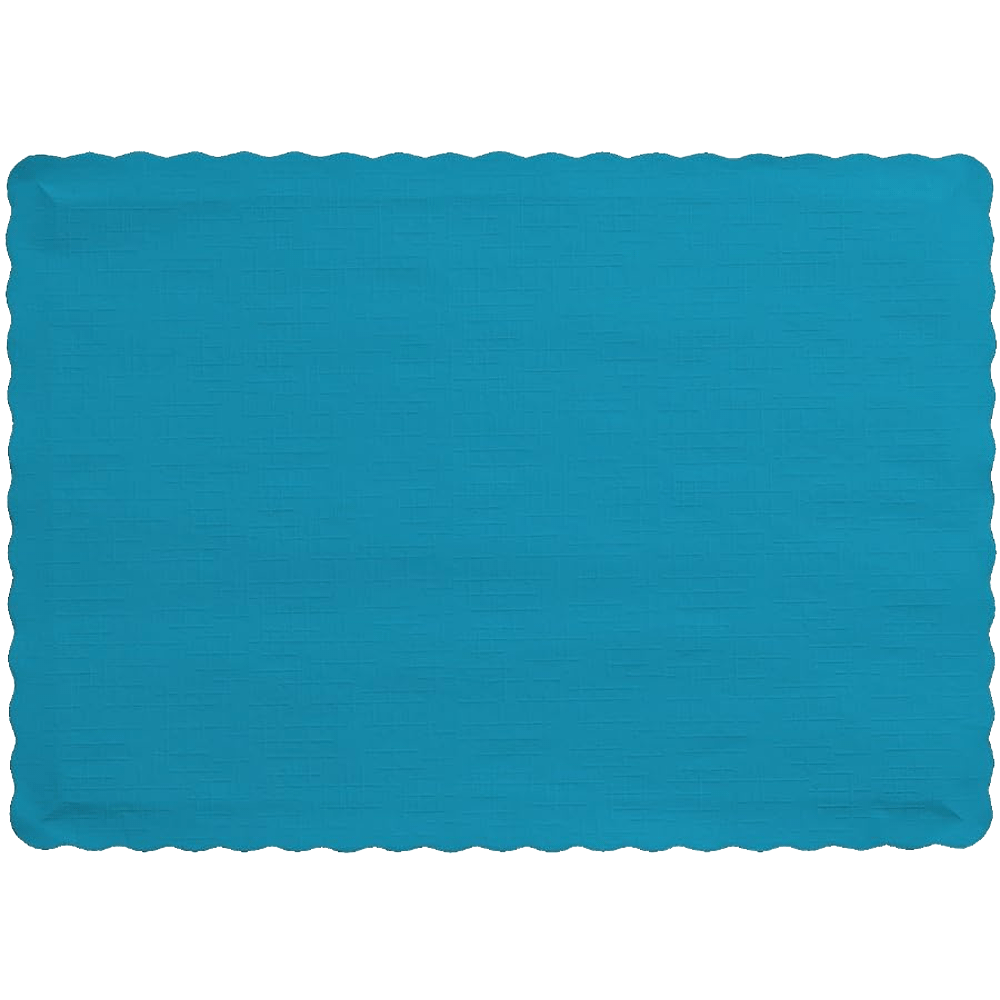 Turquoise Placemats 50ct AMZ+
