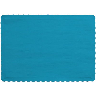 Turquoise Placemats 50ct AMZ+