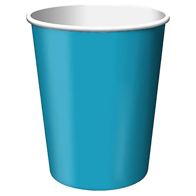 Turquoise 9oz Hot Cold Cups 24ct AMZ+