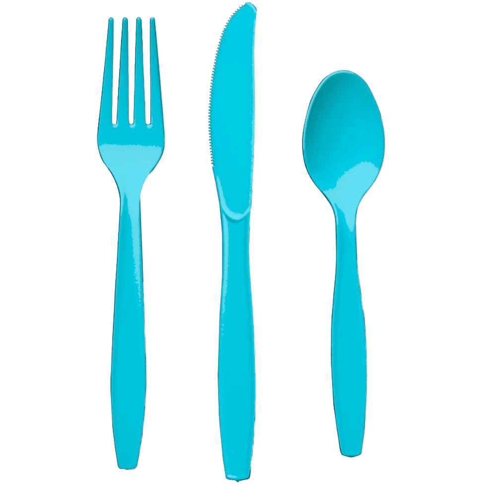 Bermuda Blue Assorted Cutlery 24ct AMZ+