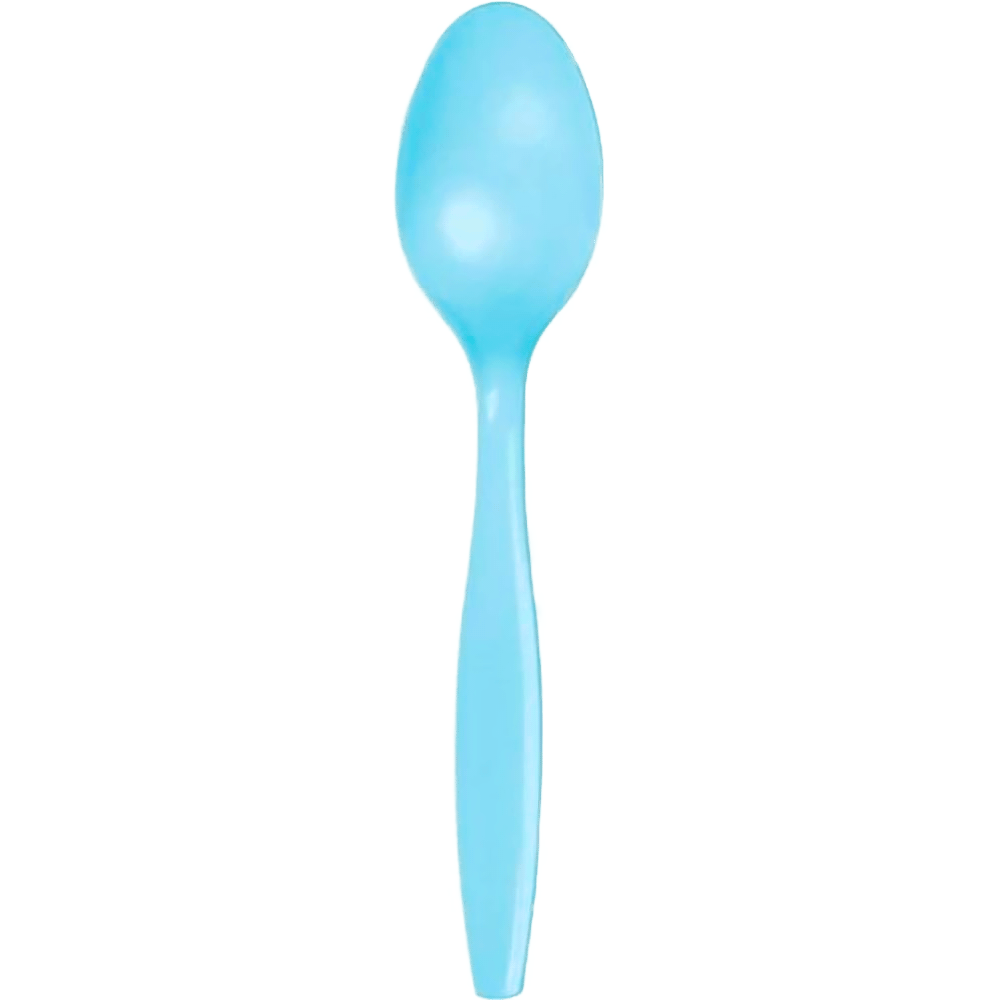 Pastel Blue Spoons 24ct+