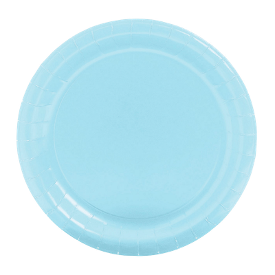 Baby Blue Dinner Plate 24ct+