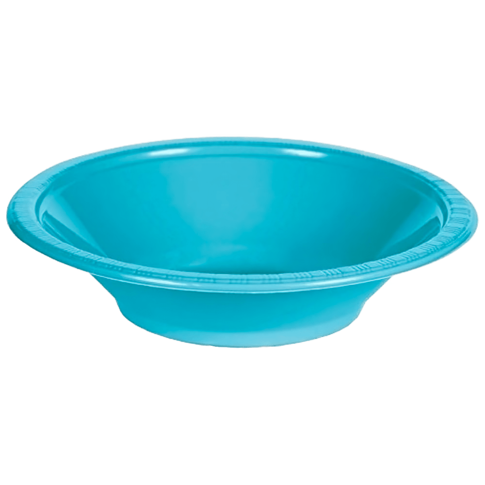 Bermuda Blue 12oz Plastic Bowls 20ct+