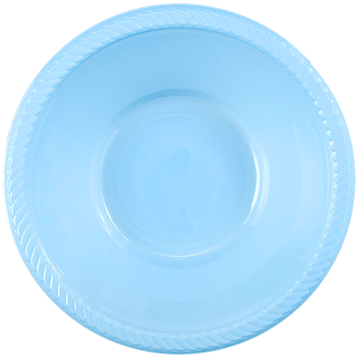 Baby Blue 12oz Plastic Bowl 20ct+