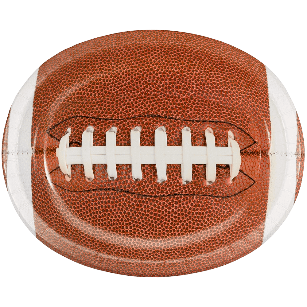 Football Paper Platter Plates 8ct+