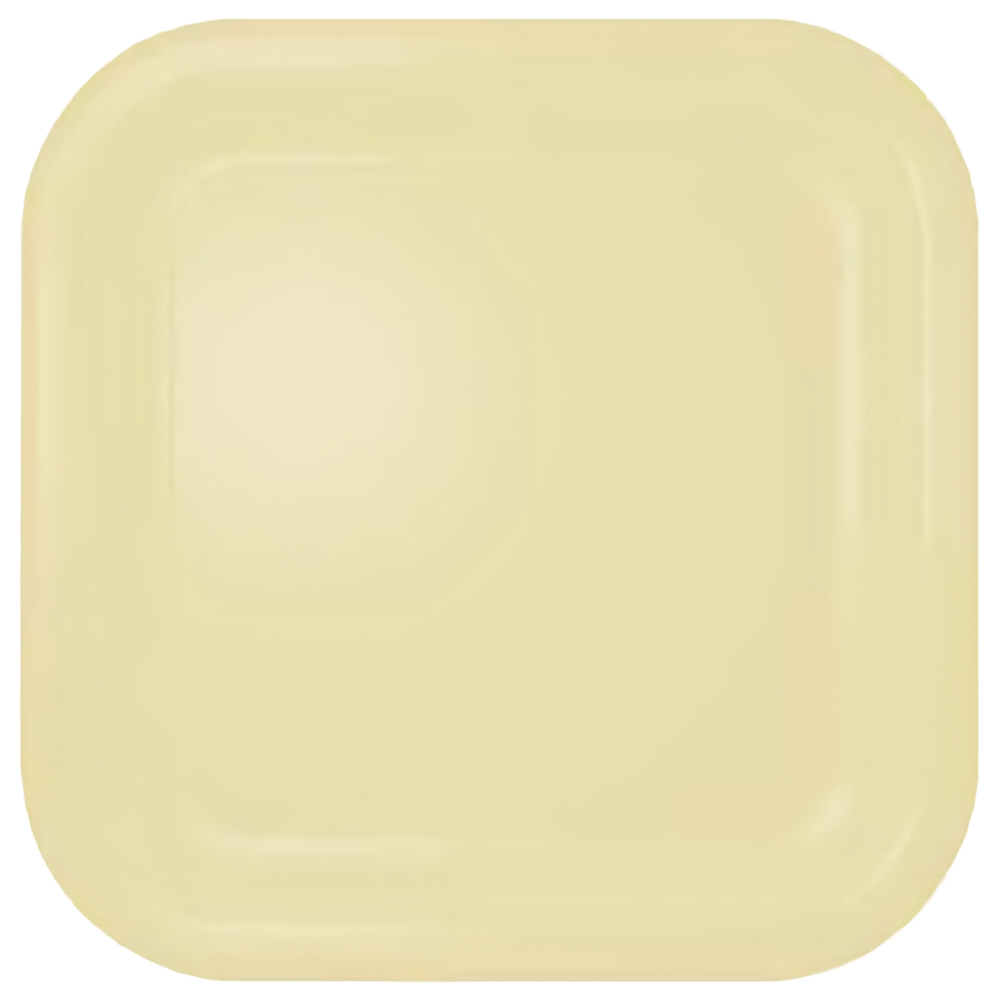 Ivory 7&quot; Dessert Plate Square 12ct+