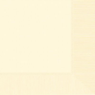 Ivory 3ply Dinner Napkins 20ct AMZ+