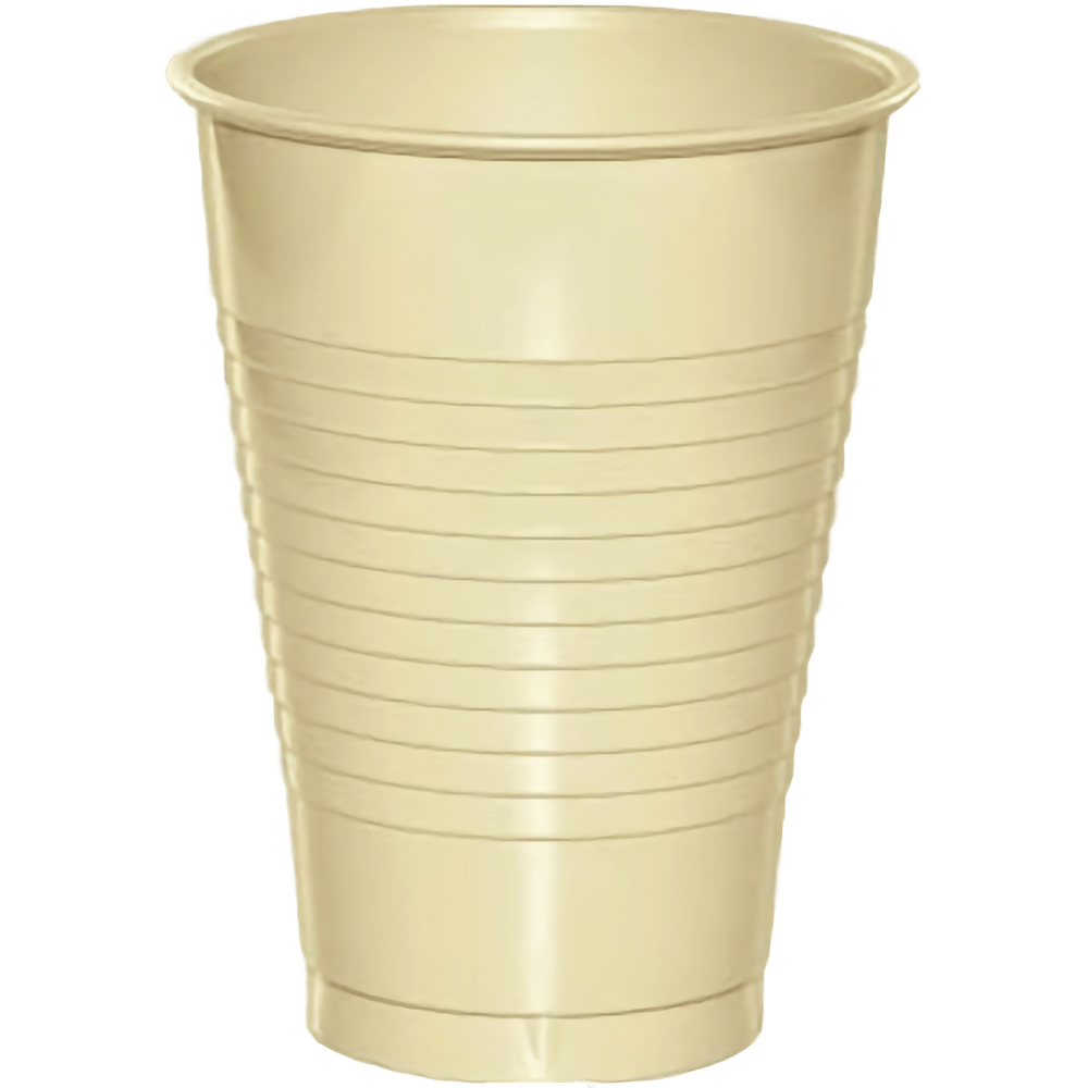 Ivory 12oz Plastic Cups 20ct+