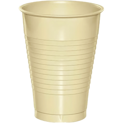 Ivory 12oz Plastic Cups 20ct+