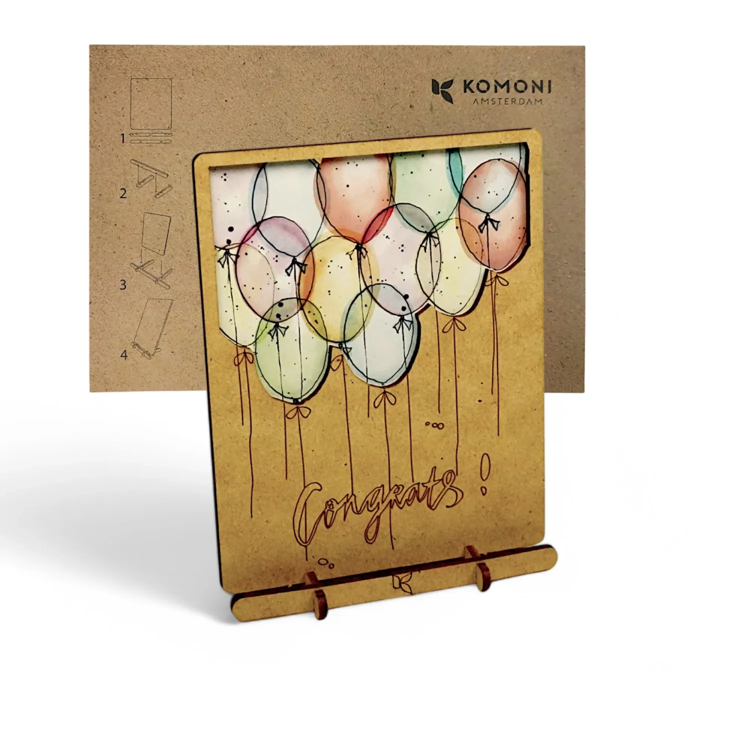 Congrats Pop-up Card+
