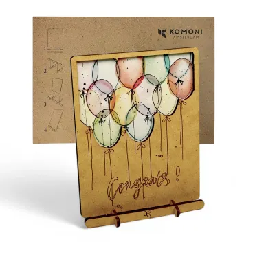 Congrats Pop-up Card+