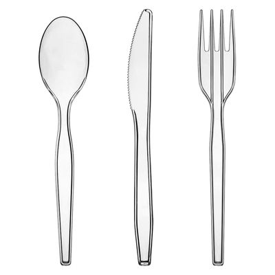 Clear 300ct Cutlery Service for 100 people AMZ+