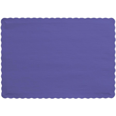 Purple Placemats 50ct AMZ+