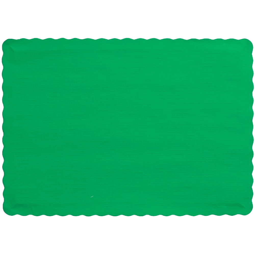 Emerald Green Placemats 50ct+