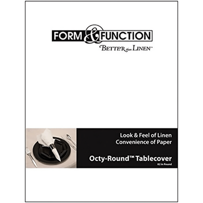 Better Than Linen 82&quot; Octy Round Tablecover+