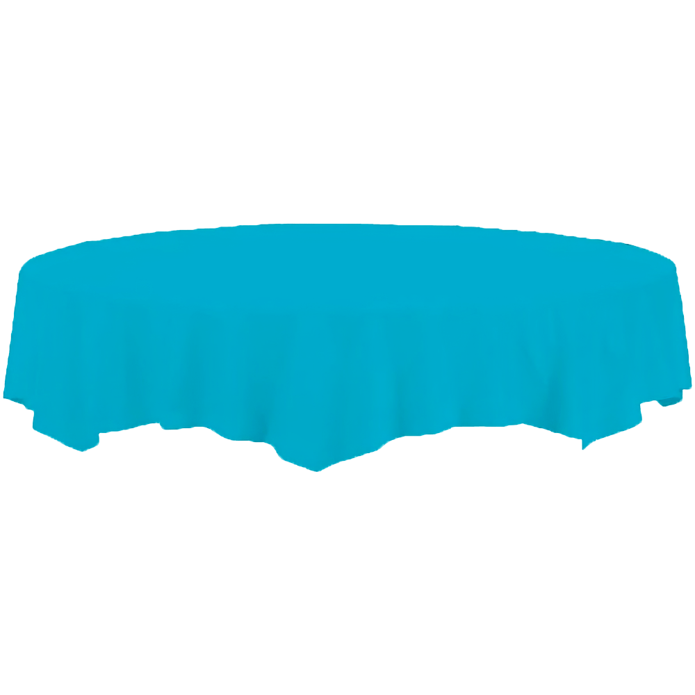 Turquoise 82&quot; Octy Round Tablecover+