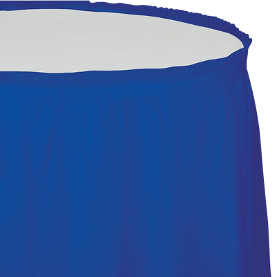 Cobalt 14&#39; x 29” Plastic Table Skirt+