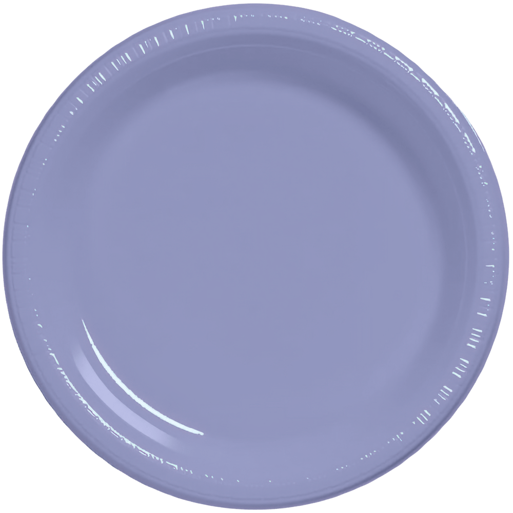 Simply Purple 7&quot; Plastic Dessert Plates 20ct+