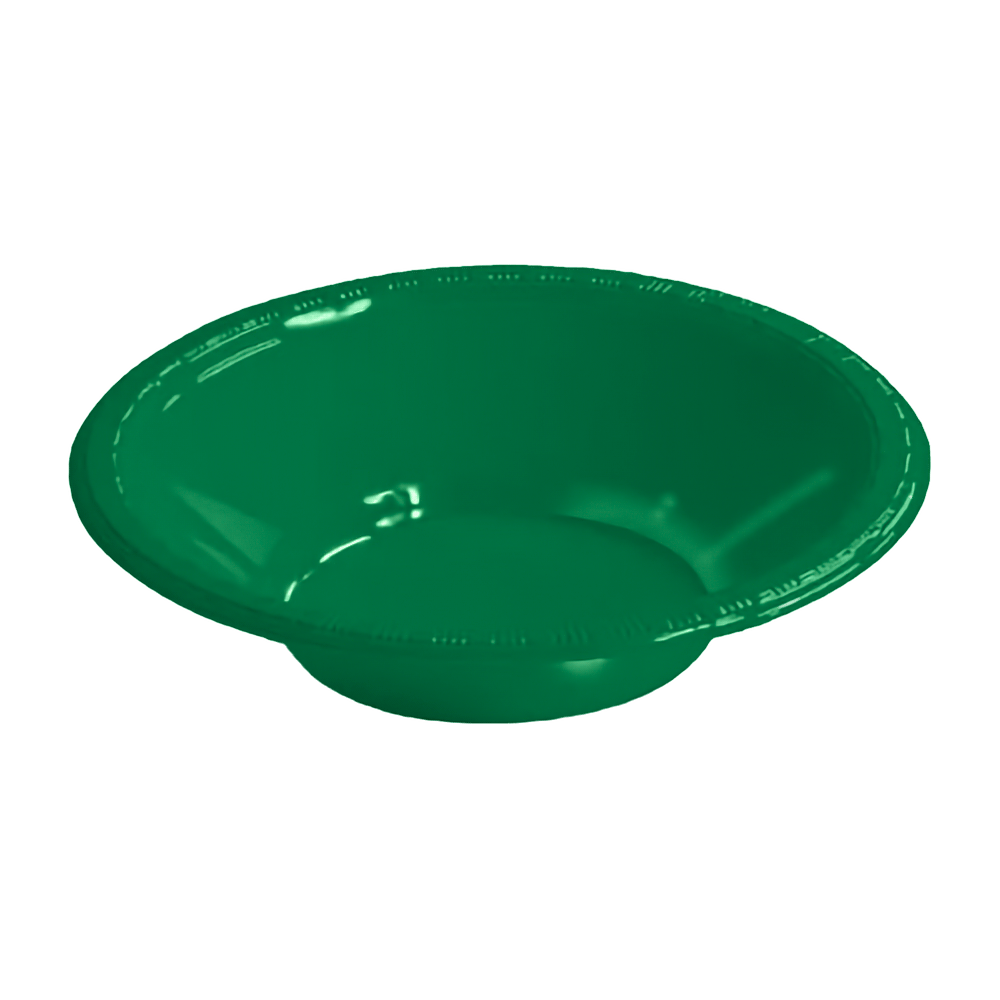 Hunter Green 12oz Plastic Bowl 20ct+